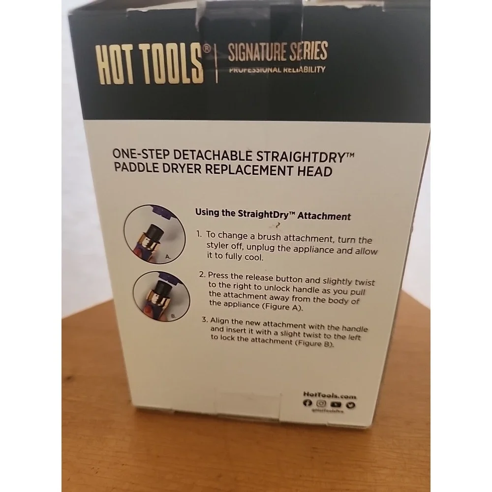 HOT TOOLS Signature Series Detachable‎ Straightdry Paddle-Replacement Head (New)